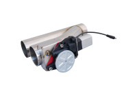 Simoni Racing Valve de contrôle d'échappement universelle en Y (marche/arrêt) avec interrupteur et kit de câblag
