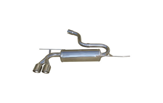 Échappement InoxCar compatible avec Audi A3 8P 1.9 TDI (105 ch) 2003- 2x76 mm Racing, Image 2