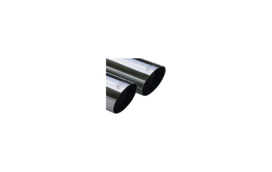 Échappement InoxCar compatible avec Audi A3 8P 2.0 FSi (150 ch) 2003- 2x80 mm Racing