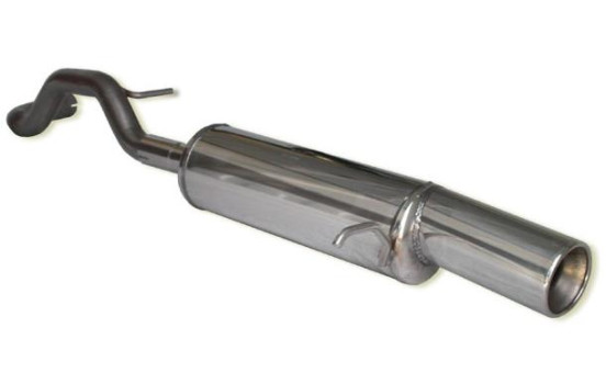 Échappement InoxCar compatible avec Audi TT 8N 2WD 1999- 102 mm