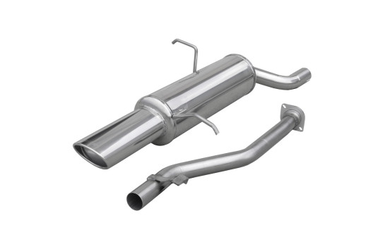 Échappement InoxCar compatible avec BMW Série 3 E36 318 Ti Compact (1994-2001), 120 x 80 mm, Image 2