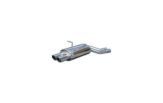 Échappement InoxCar compatible avec BMW Série 3 E46 320Ci 1998- 2x80mm Racing, Image 2