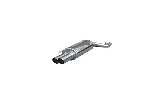 Échappement InoxCar compatible avec BMW Série 3 E46 330D 2000- 2x80mm Racing, Image 2