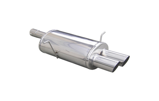 Échappement InoxCar compatible avec BMW Série 3 E46 330i/Ci/Xi 2000- 2x80mm Racing