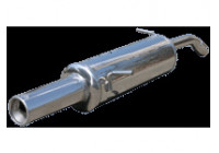 Échappement InoxCar compatible avec Citroën C2 1.1 (60 ch) 2003- 80 mm