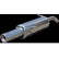 Échappement InoxCar compatible avec Citroën C2 1.1 (60 ch) 2003- 80 mm