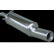 Échappement InoxCar compatible avec Citroën C4 1.6 16v (100 ch) 2005- 102 mm