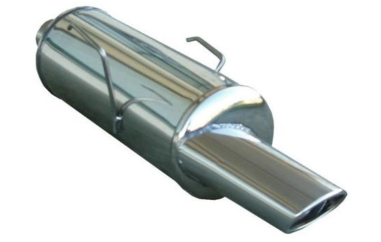 Échappement InoxCar compatible avec Citroën Saxo 1.4 (75 ch) 1996- 120x80mm