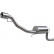 Échappement InoxCar compatible avec Ford Focus 1.8 TDCi (100 ch) 102 mm