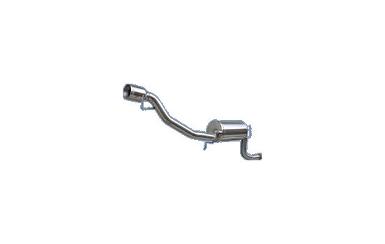 Échappement InoxCar compatible avec Ford Focus 1.8 TDCi (100 ch) 102 mm, Image 2