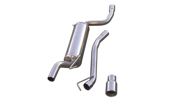 Échappement InoxCar compatible avec Ford Focus 2.0 16v (130 ch) 80 mm