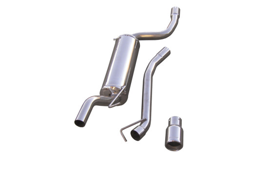 Échappement InoxCar compatible avec Ford Focus 2.0 16v (130 ch) 80 mm, Image 2