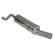 Échappement InoxCar compatible avec Renault Clio II 1.2 (58 ch) 1998- 80 mm