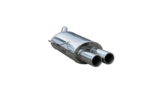 Échappement InoxCar compatible avec Renault Clio RS (Phase 1) 2000 - 2x80 mm, Image 2