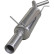 Échappement InoxCar compatible avec Renault Megane 1.6 (90 ch) 1996- 80 mm