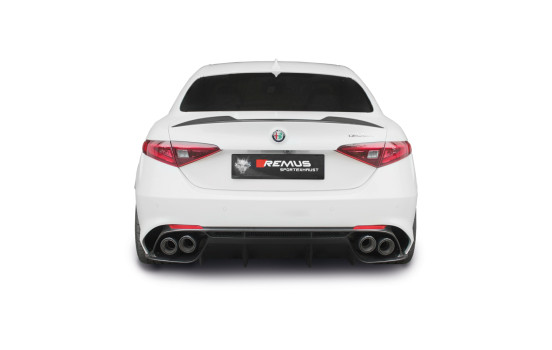 Échappement Remus adapté à l'Alfa Giulia Quadrifoglio (type 952), Image 2