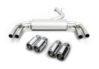Échappement Remus chromé, compatible avec Audi S3 Sportback (8V).