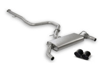 Échappement Remus compatible avec le système cat-back Hyundai i30 N Performance - Chrome noir