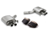 Échappement Remus compatible avec (système arrière) Audi RS4/RS5 - Carbone ovale