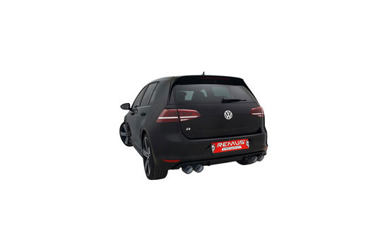 Échappement Remus compatible avec Volkswagen Golf VII R - Chrome, Image 4