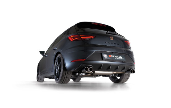 Échappement Remus compatible avec Volkswagen Golf VII / Seat Leon 2.0 TSi - Carbone, Image 4