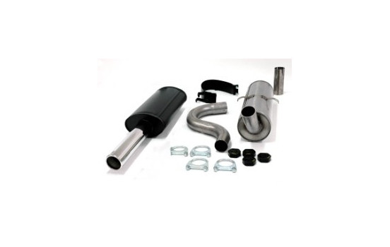 Échappement Simons adapté pour Volvo 740/760 Turbo avec convertisseur catalytique