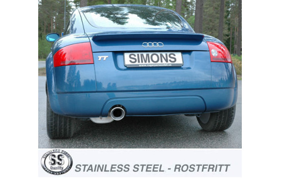 Échappement Simons pour Audi TT Coupé/Roadster 1998-2006, Image 2
