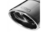 Échappement Ulter Sport compatible avec Ford Fiesta VII HB 1.25i 44/60 kW/1.4 16V 90 kW (2008-2014), diamètre 120 x 80
