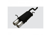 Échappement Ulter Sport compatible avec Suzuki Swift II HB 1.0i 37/39/41 kW / 1.3i 47/50/52/54 kW (1989-2005) - Lot de 