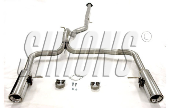 Pot d'échappement Simons adaptable pour Volvo V70 AWD 2008>
