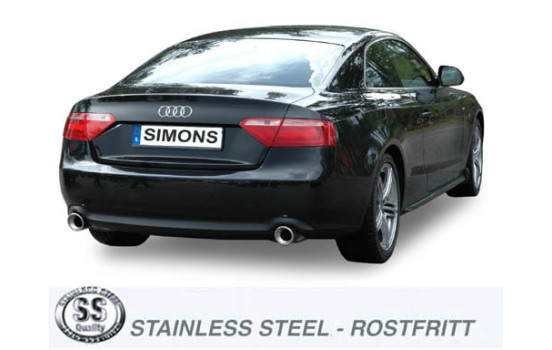 Pot d'échappement Simons adapté pour Audi A4 berline 2008- 2.7 TDi 3.0TDi, Image 2