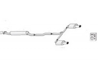 Pot d'échappement Simons adapté pour Opel Insignia 4WD 2.0 Turbo