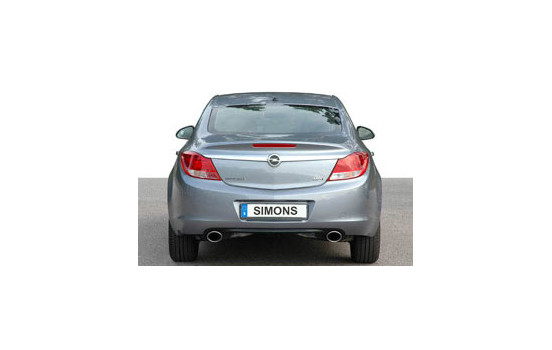 Pot d'échappement Simons adapté pour Opel Insignia 4WD 2.0 Turbo, Image 2