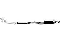 Pot d'échappement Simons pour BMW Série 5 E28 Berline 528i/iA 9/1982-