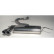 Pot d'échappement Simons pour Volkswagen Scirocco III 1.4 TSi, 2.0 TFSi
