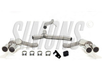 Pot d'échappement Simons sur mesure pour Audi A4/A5 2006-