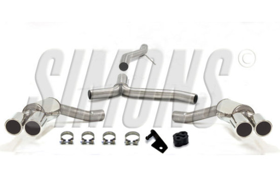 Pot d'échappement Simons sur mesure pour Audi A4/A5 2006-
