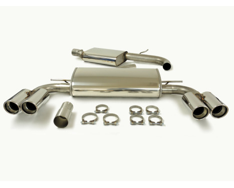 Pot d'échappement Simons sur mesure pour Audi S3 (8V) 2013-2018