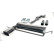 Pot d'échappement Simons sur mesure pour Audi S3 Quattro 05/1999-2003, Vignette 2