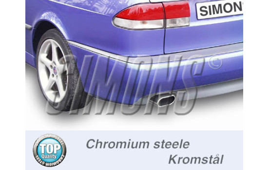 Pot d'échappement Simons sur mesure pour Saab 9-3 Viggen/Aero II 1999-2002, Image 2