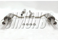Pot d'échappement Simons sur mesure pour Saab 9-3X SC XWD 2009-