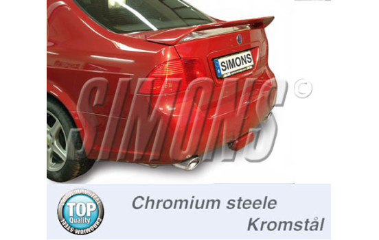 Pot d'échappement Simons sur mesure pour Saab 9-5 Turbo/Aero 2004-2010, Image 2