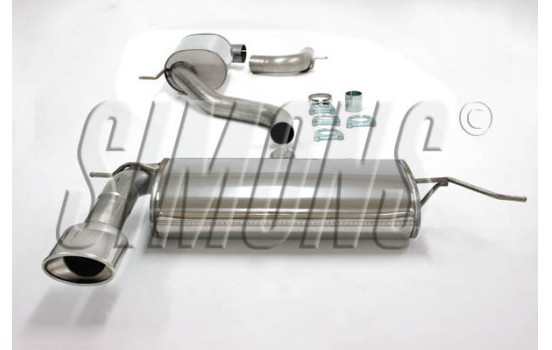Pot d'échappement Simons sur mesure pour Seat Leon 1P 2005-