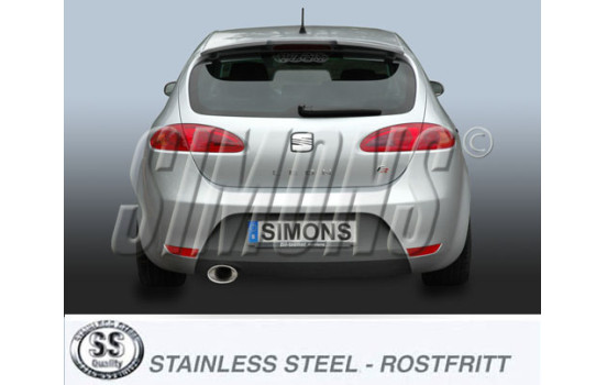 Pot d'échappement Simons sur mesure pour Seat Leon 1P 2005-, Image 2