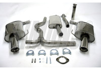 Pot d'échappement Simons sur mesure pour Subaru Legacy/Outback 2004-2009