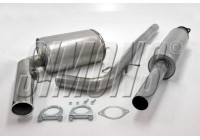 Pot d'échappement Simons sur mesure pour Volvo S60 2WD 2001-