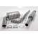 Pot d'échappement Simons sur mesure pour Volvo S60 2WD 2001-