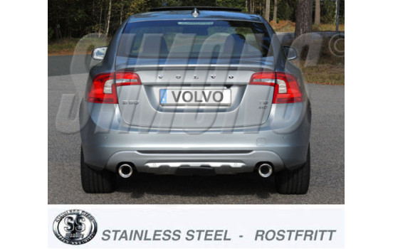 Pot d'échappement Simons sur mesure pour Volvo S60/V60 T6 AWD