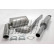 Pot d'échappement Simons sur mesure pour Volvo S80 2.4(+TD) 1998-2006