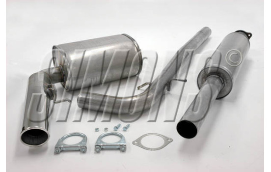 Pot d'échappement Simons sur mesure pour Volvo S80 2.4(+TD) 1998-2006